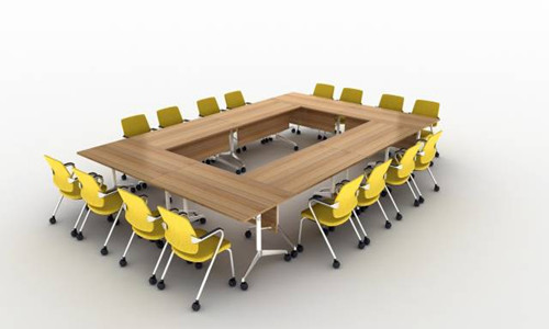 【武漢辦公家具廠】美高家具培訓桌椅 環型會議形式